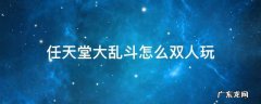 任天堂大乱斗怎么双人玩 任天堂大乱斗怎么双人玩命魂模式