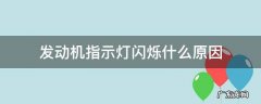 发动机指示灯闪烁是什么原因 发动机指示灯闪烁什么原因