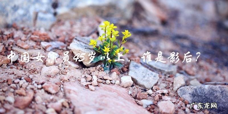 谁是中国女演员45岁以上的影后?影坛中的女王们!
