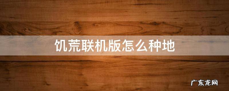 饥荒联机版怎么种地浇水 饥荒联机版怎么种地