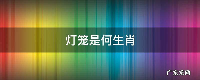灯笼是何生肖 红灯笼代表什么生肖