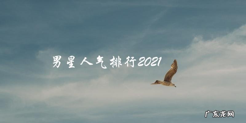 谁是2021年最受欢迎的男星？排行榜即将揭晓！