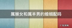 属猴女跟属羊男的婚姻配么 属猴女和属羊男的婚姻配吗