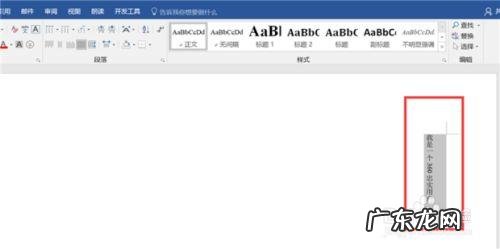 在Word里面怎么设置把字竖着打出来