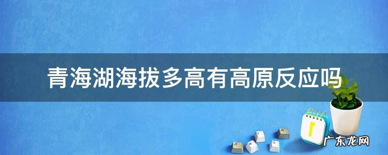 青海海拔有多高有高原反应吗 青海湖海拔多高有高原反应吗