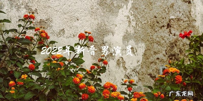 未来之星?2022年最具潜力的新晋男演员是谁?