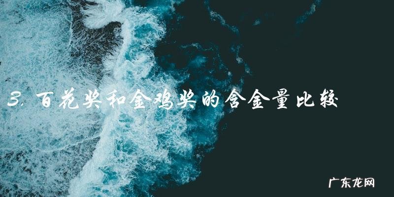谁才是最佳影帝？百花奖和金鸡奖的含金量高低！