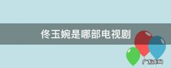 佟玉婉是哪部电视剧 佟丽婉是什么电视剧