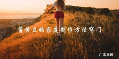 酱黄豆的家庭制作方法窍门