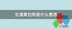生蒲黄包煎的时候还需要提前泡水吗 生蒲黄包煎是什么意思