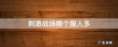 玩刺激战场国际服的人多吗 刺激战场哪个服人多