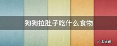 狗狗拉肚子吃什么食物 狗狗拉肚子吃什么食物比较好