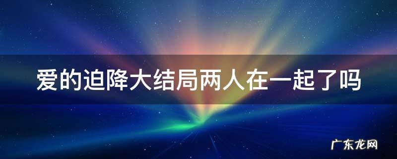 爱的迫降大结局两人在一起了吗是第几集 爱的迫降大结局两人在一起了吗