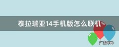 泰拉瑞亚1.4手机版怎么联机 泰拉瑞亚1.4手机版怎么联机互打