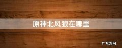 原神北风狼在哪里 原神北风狼在哪里打