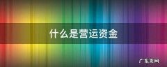 什么是营运资金 什么是营运资金管理绩效