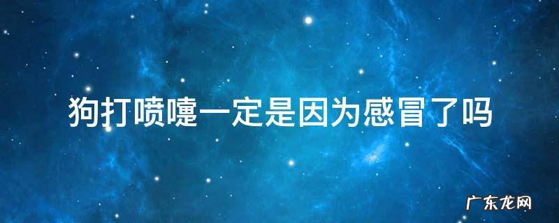 狗打喷嚏一定是因为感冒了吗 狗一直打喷嚏是感冒了吗