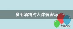 白醋里的食用酒精对人体有害吗 食用酒精对人体有害吗