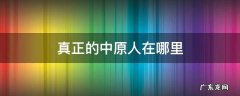 真正的中原人在哪里如果学校不让孩子上学我怎么办 真正的中原人在哪里
