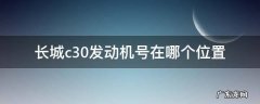 长城c30发动机号在哪个位置图片 长城c30发动机号在哪个位置