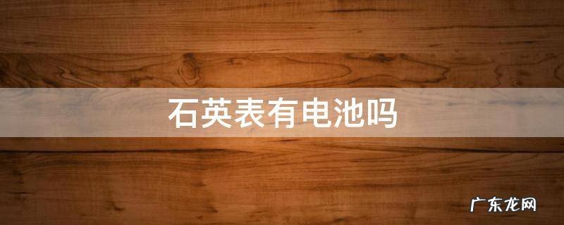 ck手表石英表有电池吗 石英表有电池吗