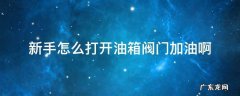 新手怎么打开油箱阀门加油啊 汽车加油阀门怎么打开