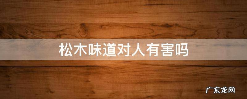 松木的味道有害健康吗 松木味道对人有害吗