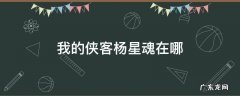 我的侠客杨星魂在哪 我的侠客杨星魂位置