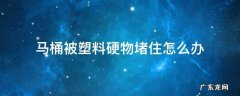 马桶被塑料硬物堵住怎么办 马桶被塑料硬物堵住怎么办视频