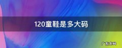 儿童鞋子120是几码 120童鞋是多大码