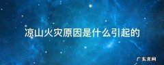 凉山火灾的真正原因 凉山火灾原因是什么引起的