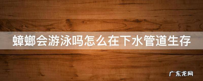 蟑螂会游泳么?怕水么? 蟑螂会游泳吗怎么在下水管道生存