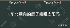 东北朝向的房子能晒太阳吗 东北朝向的房子能晒太阳吗广州