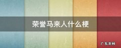 荣誉马来人什么梗 你这个荣誉马来人
