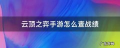 云顶之弈手游怎么查询战绩 云顶之弈手游怎么查战绩
