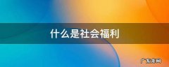 什么是社会福利机构 什么是社会福利