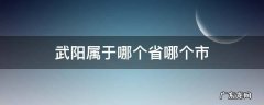 武阳属于哪个省哪个市 武阳市是哪个省