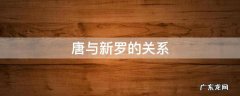 唐与新罗的关系 唐与新罗的关系影响