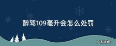 醉驾处罚94毫升 醉驾109毫升会怎么处罚
