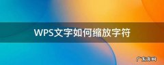wps文字怎么缩进字符 WPS文字如何缩放字符