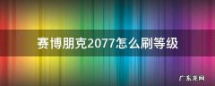 赛博朋克2077怎么刷等级 赛博朋克2077前期怎么刷等级