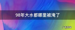 98年大水都哪里被淹了 98年洪水淹的哪里