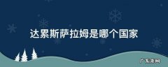 达累斯萨拉姆是哪个国家的城市 达累斯萨拉姆是哪个国家