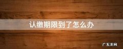 认缴期限到了怎么办 认缴日期到了怎么办