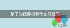 拿到孩子抚养权的好处与坏处 孩子的抚养权有什么好处吗