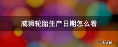 威狮轮胎是哪里生产的 威狮轮胎生产日期怎么看