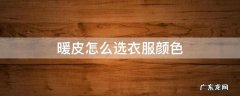 暖皮怎么选衣服颜色 暖皮适合暖色调衣服