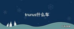 trurus什么车图片 trurus什么车