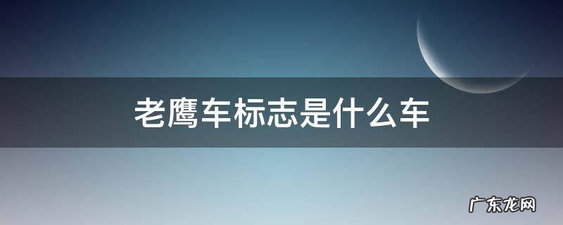 老鹰车标志是什么车 有老鹰标志的是什么车