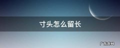 寸头怎么留长 寸头怎么留长发刘海